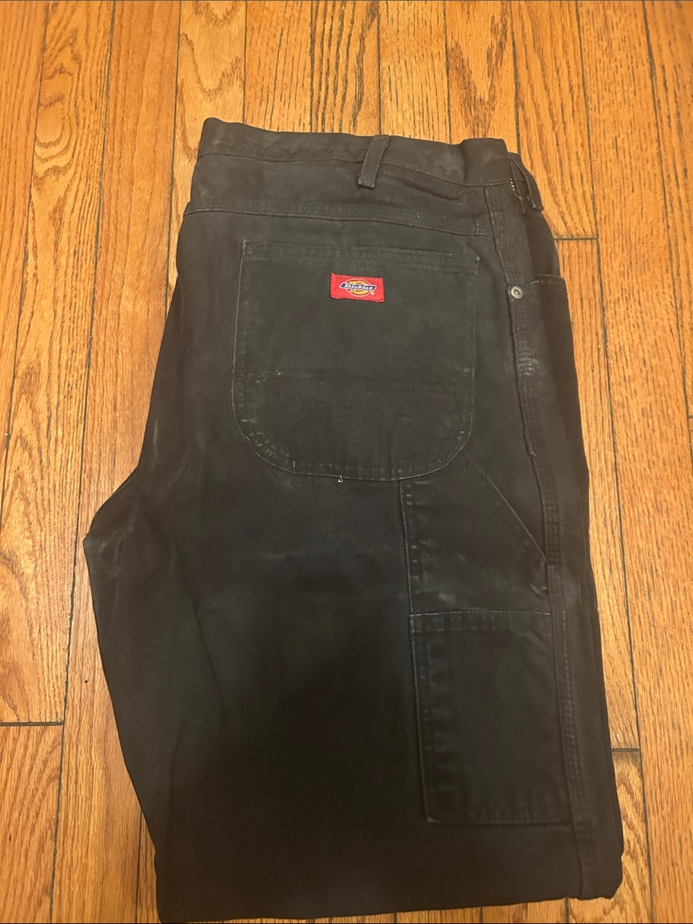 Dickies Black Men's Cargo Work Pants with Utility Pockets